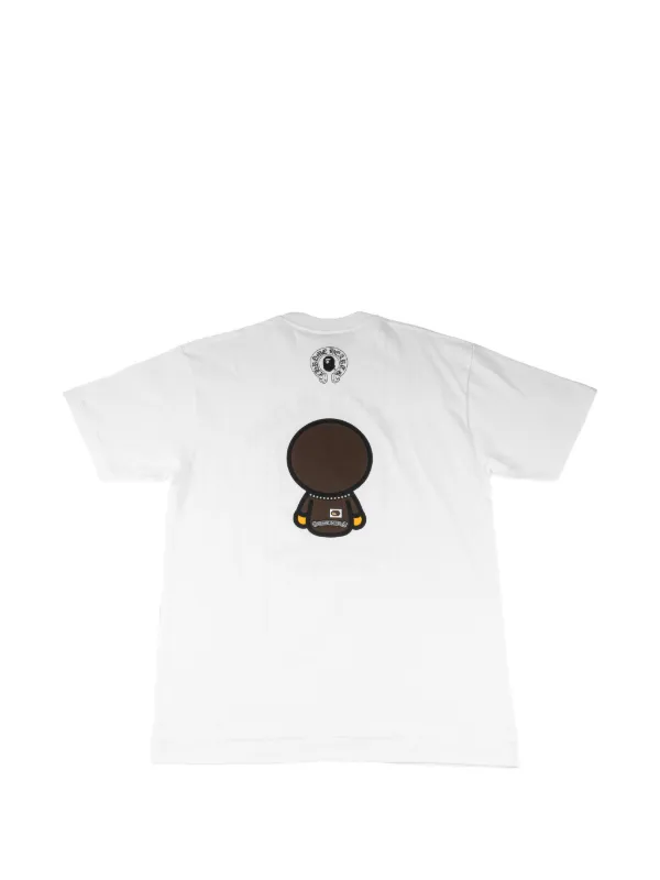 A BATHING APE® x Chrome Hearts Baby Milo graphic-print T-shirt