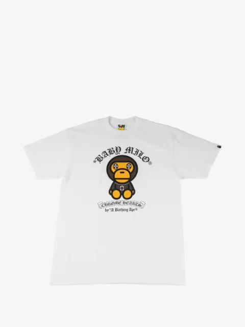 A BATHING APE® x Chrome Hearts Baby Milo graphic-print T-shirt
