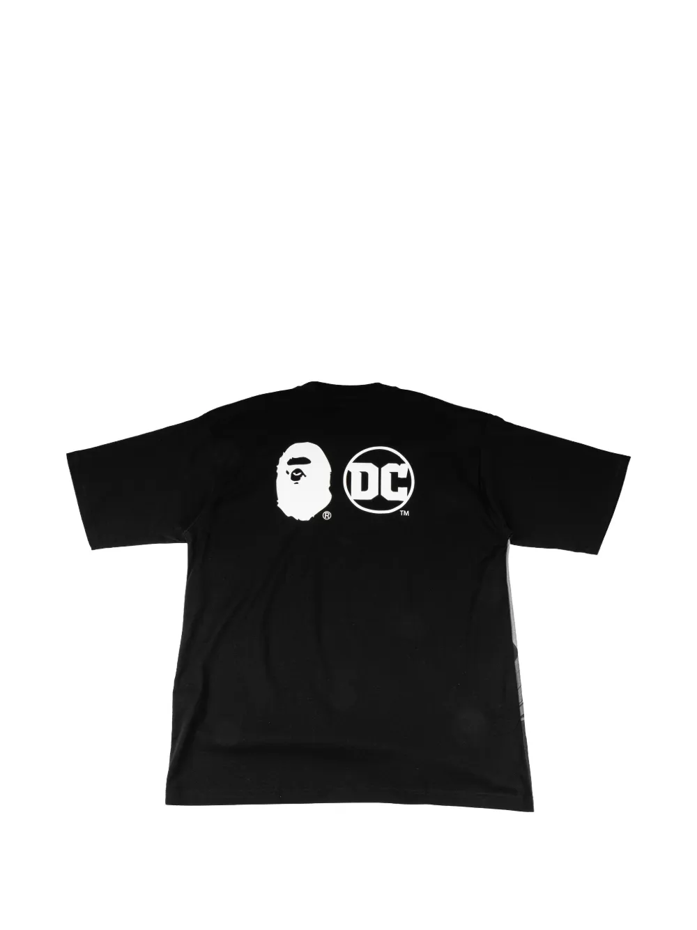 A BATHING APE x DC Comics T-shirt met Batman-print Zwart