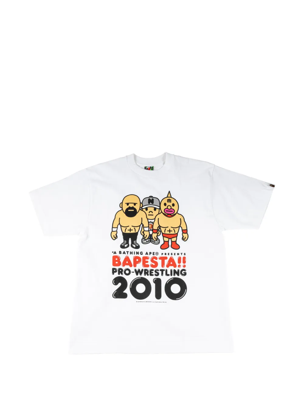 A BATHING APE® graphic-print T-shirt - Weiß