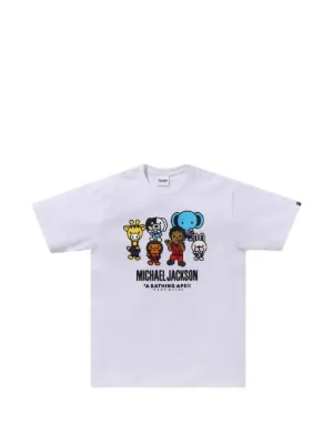 A BATHING APE® x Chrome Hearts Baby Milo graphic-print T-shirt