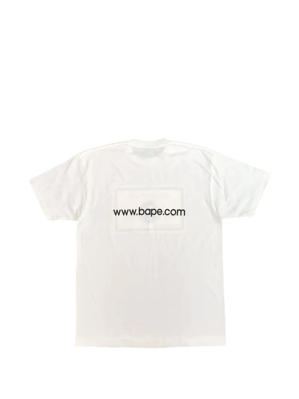 A BATHING APE T-shirt met grafische print Wit