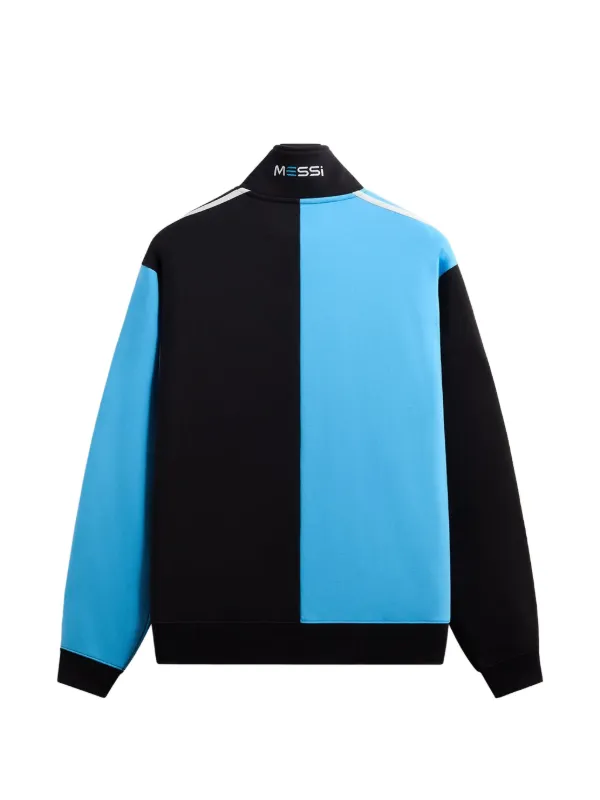 KITH x Messi colour-block quarter-zip Sweater | Black | FARFETCH