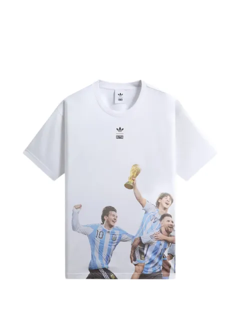 KITH x Adidas Messi World Cup-print T-shirt