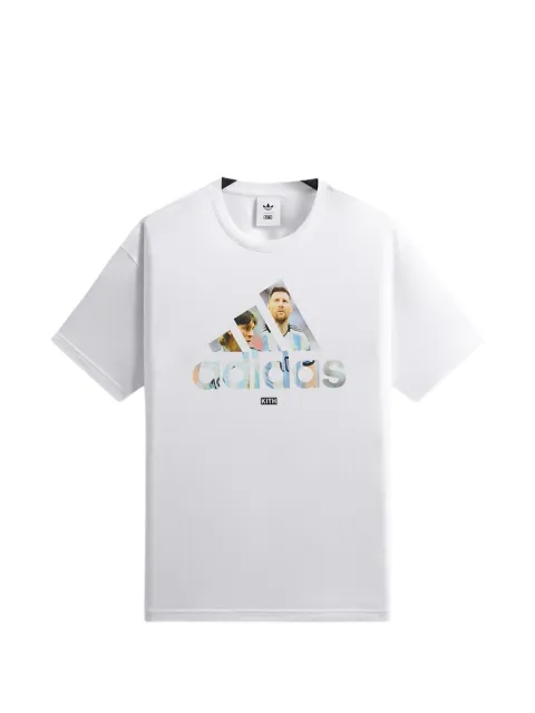 KITH x Messi x adidas graphic-print cotton T-shirt