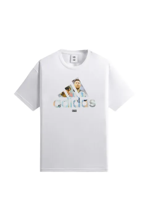 KITH x Messi x adidas graphic-print cotton T-shirt