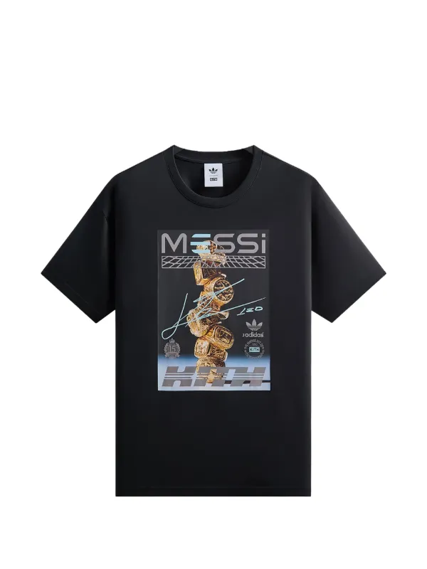 KITH x Adidas Messi グラフィック Tシャツ | ブラック | FARFETCH JP