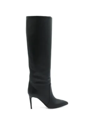 MM6 Maison Margiela スクエアトゥ ブーツ | ブラック | FARFETCH JP