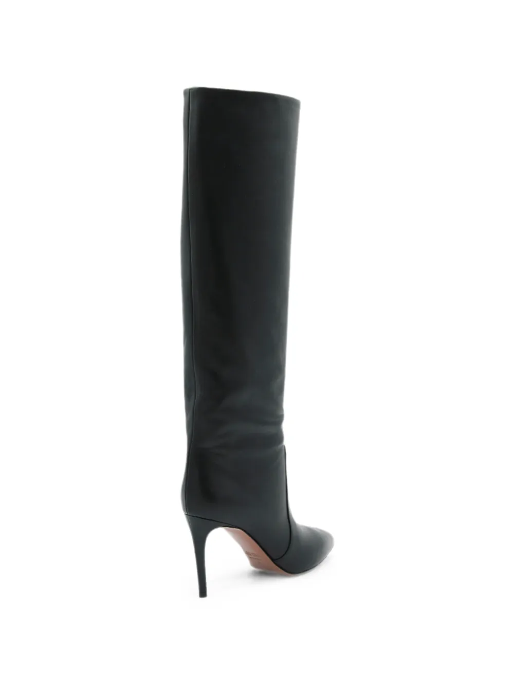 Paris Texas pointed-toe knee-high boots Zwart