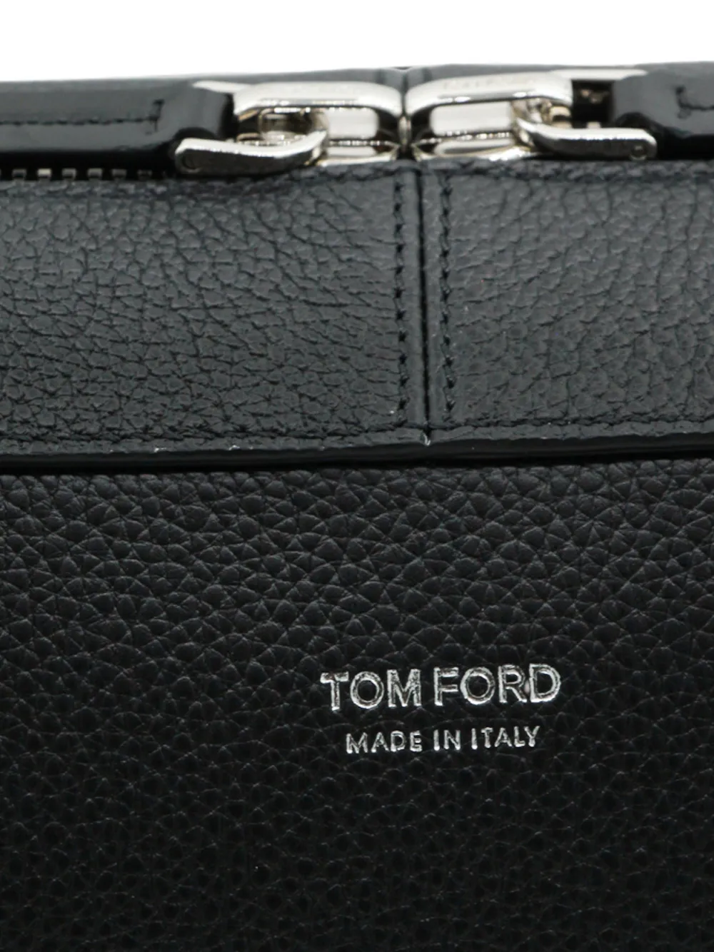 TOM FORD Leren shopper Zwart