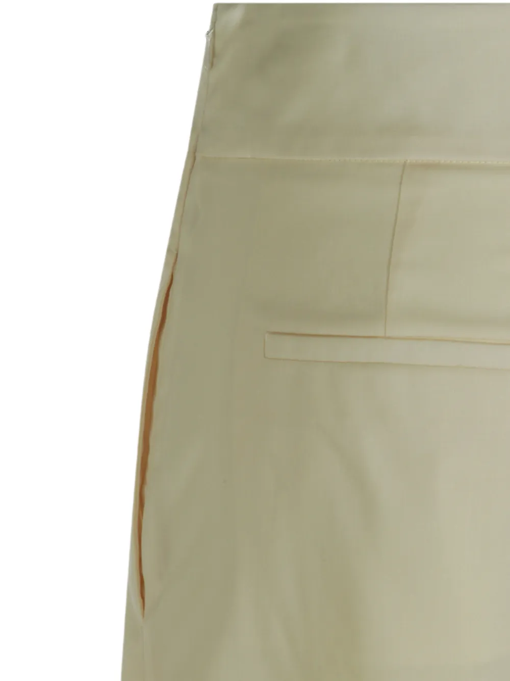 Max Mara Geplooide shorts Beige