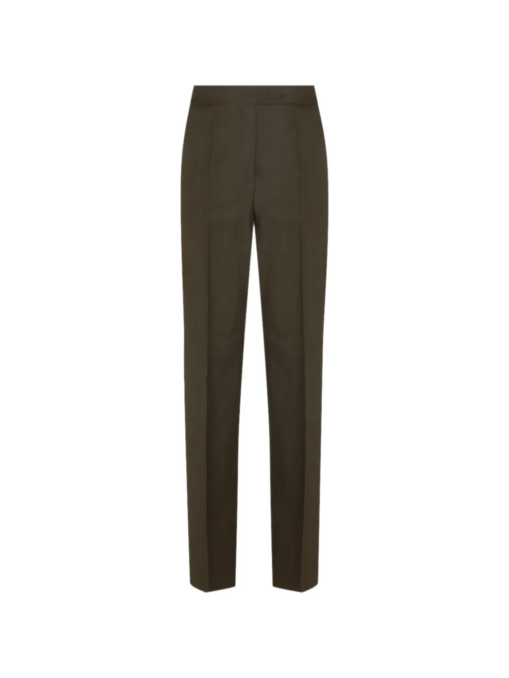 Max Mara pressed-crease tailored trousers - Brown
