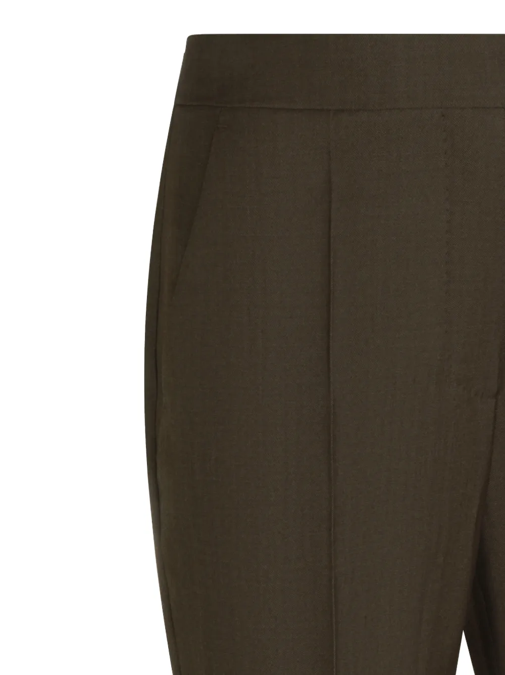 Max Mara Geplooide pantalon Bruin