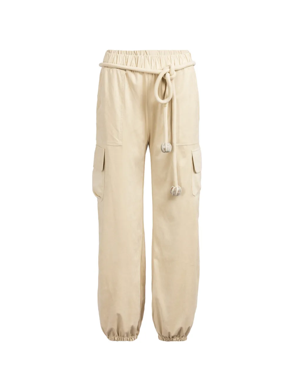 Silvia Tcherassi Niriti track pants - Toni neutri