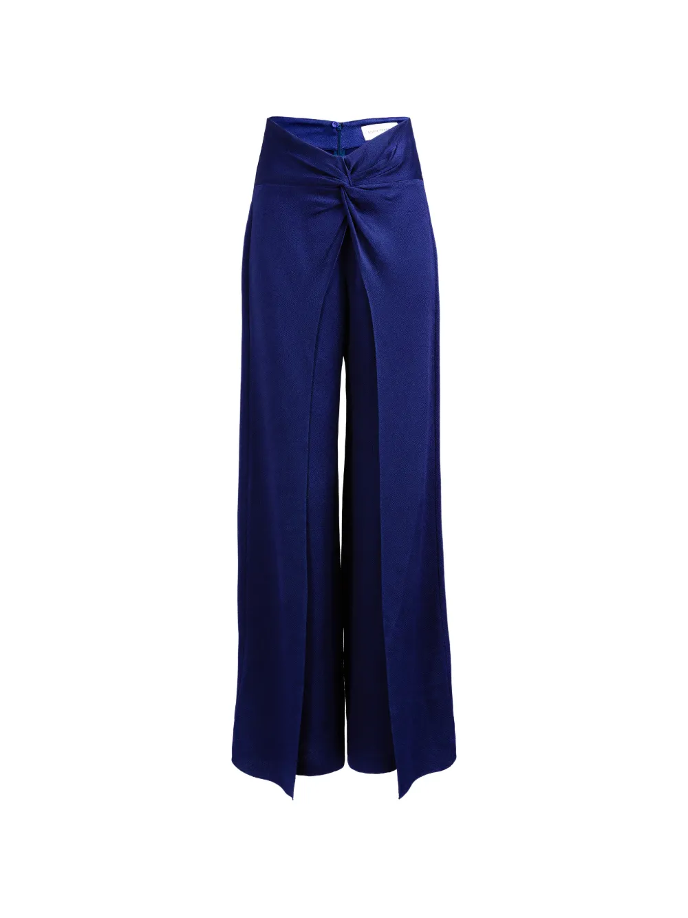 Silvia Tcherassi Canturipe twist-detail trousers - Blu