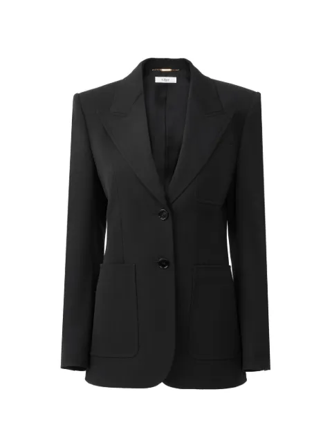 Chloé single-breasted tailored wool jacket