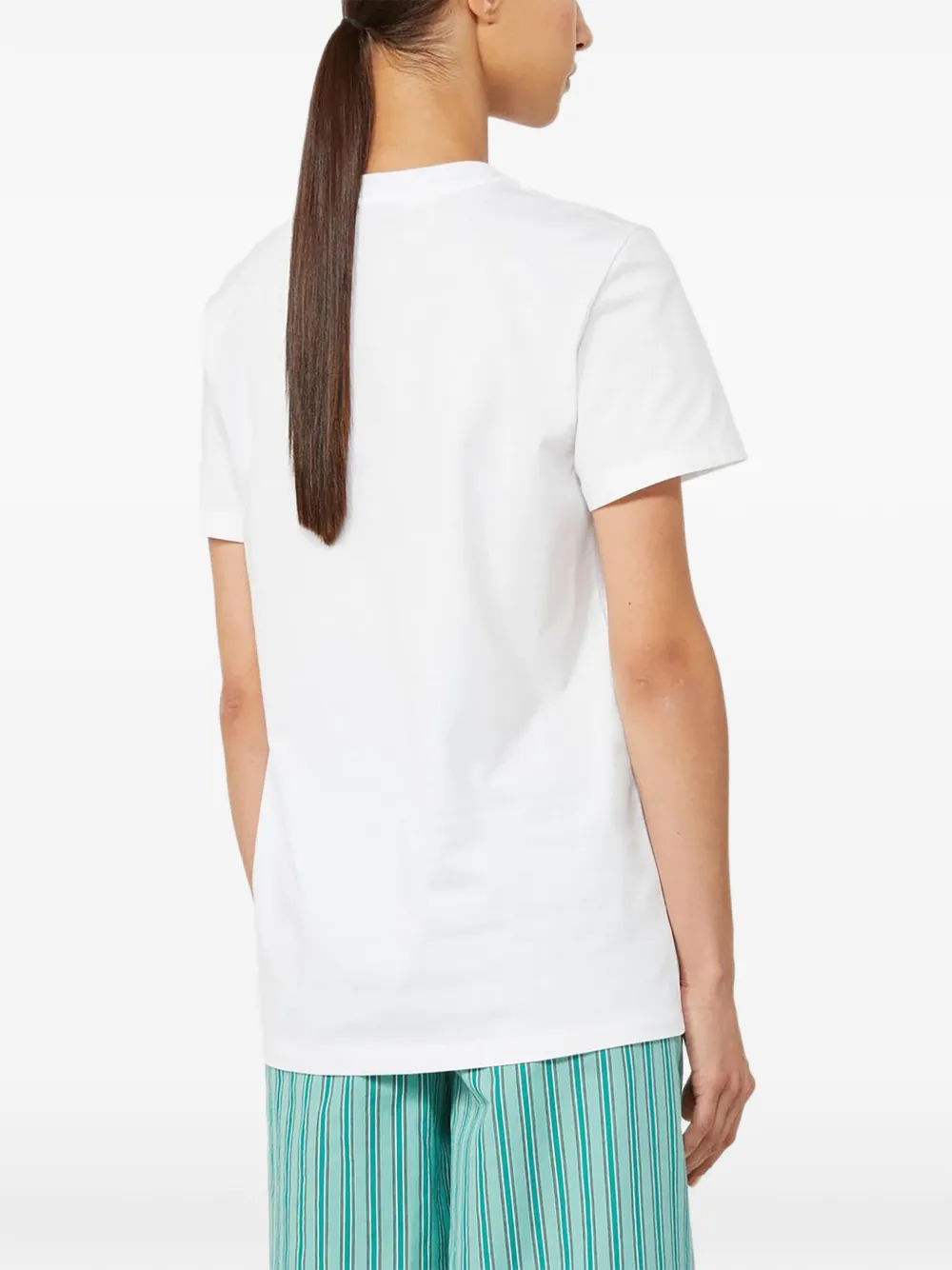Max Mara T-shirt met print Wit