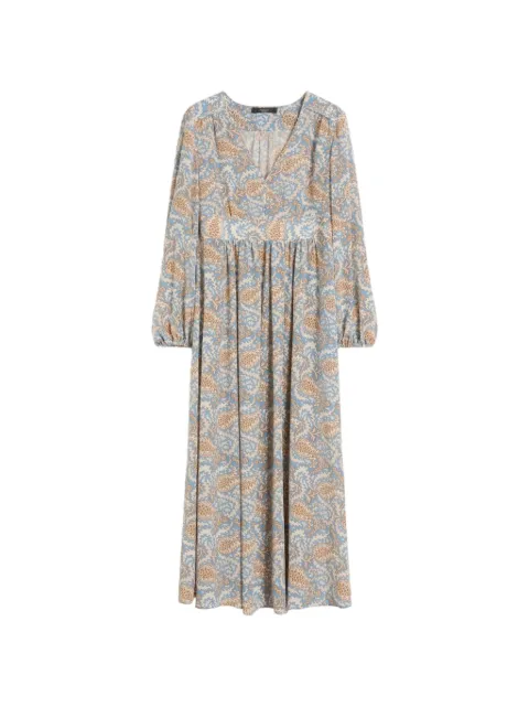 Weekend Max Mara paisley-print V-neck maxi dress