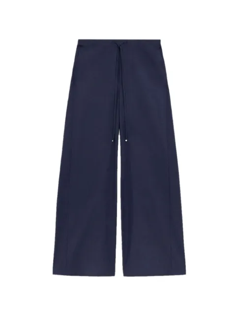 LOEWE drawstring wide-leg trousers