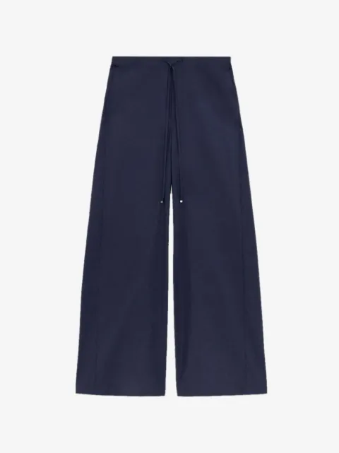 LOEWE drawstring wide-leg trousers