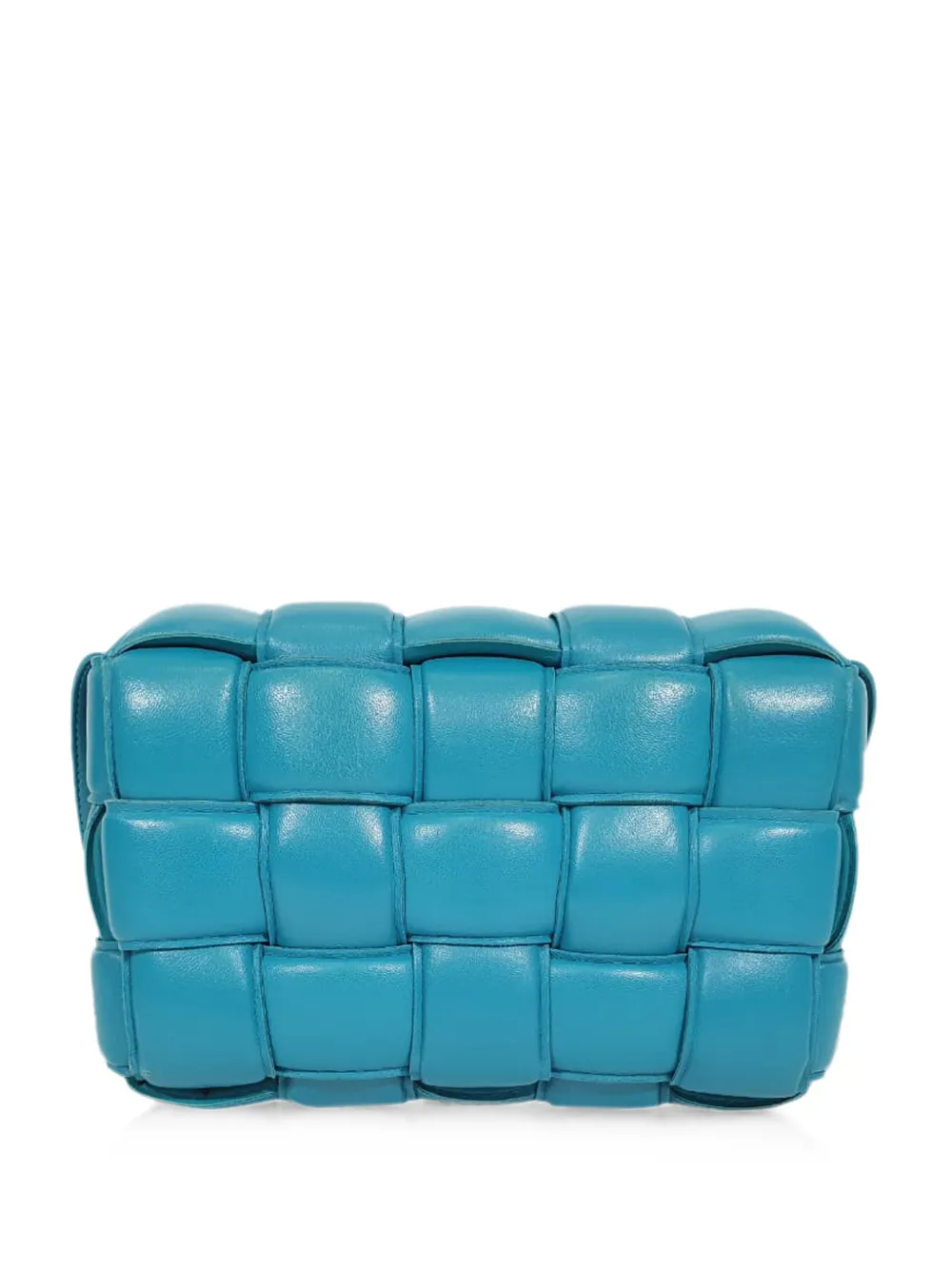 Bottega Veneta Pre-Owned Cassette padded shoulder bag - Blu