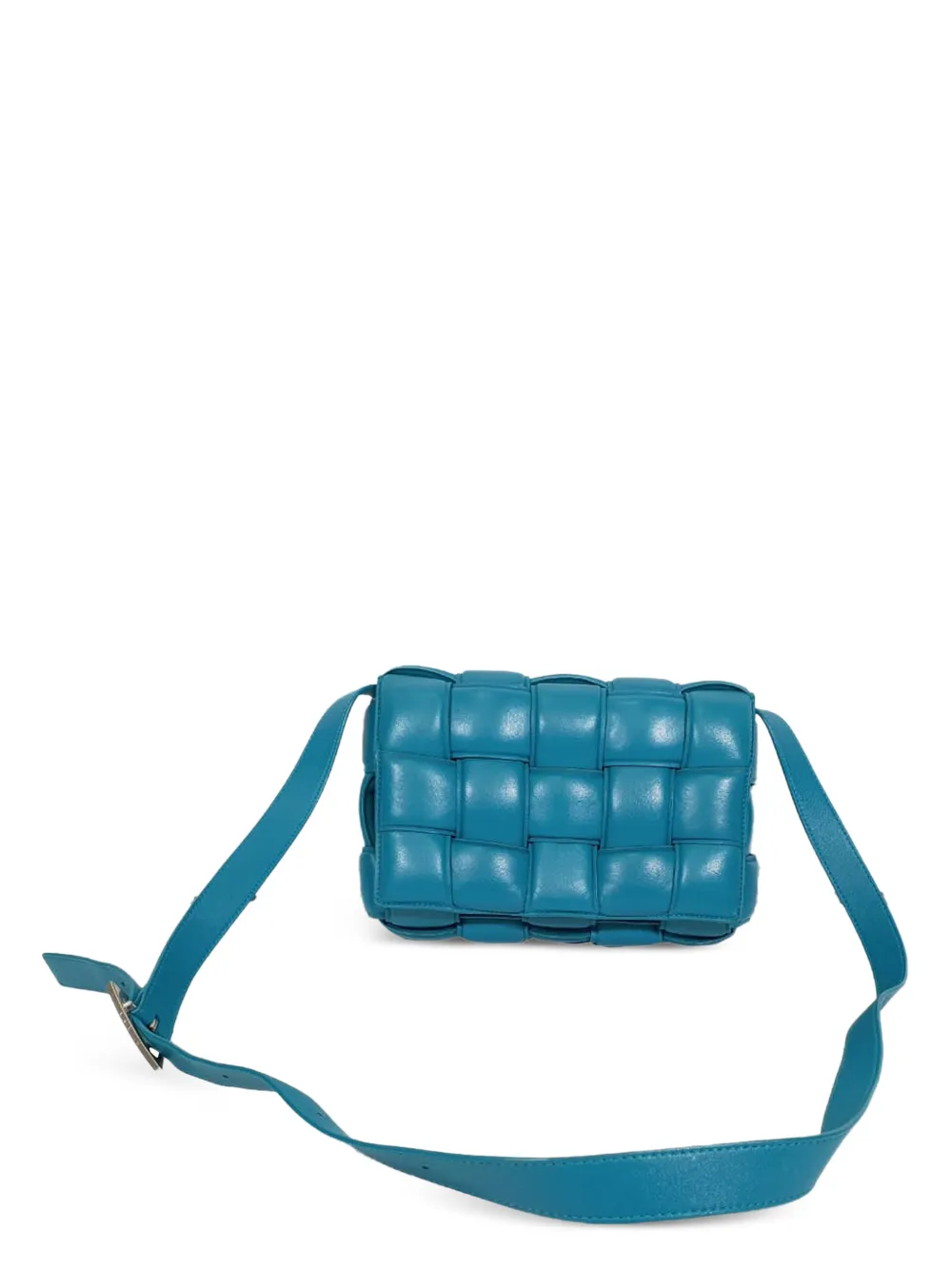 Bottega Veneta Pre-Owned Cassette padded shoulder bag - Blau