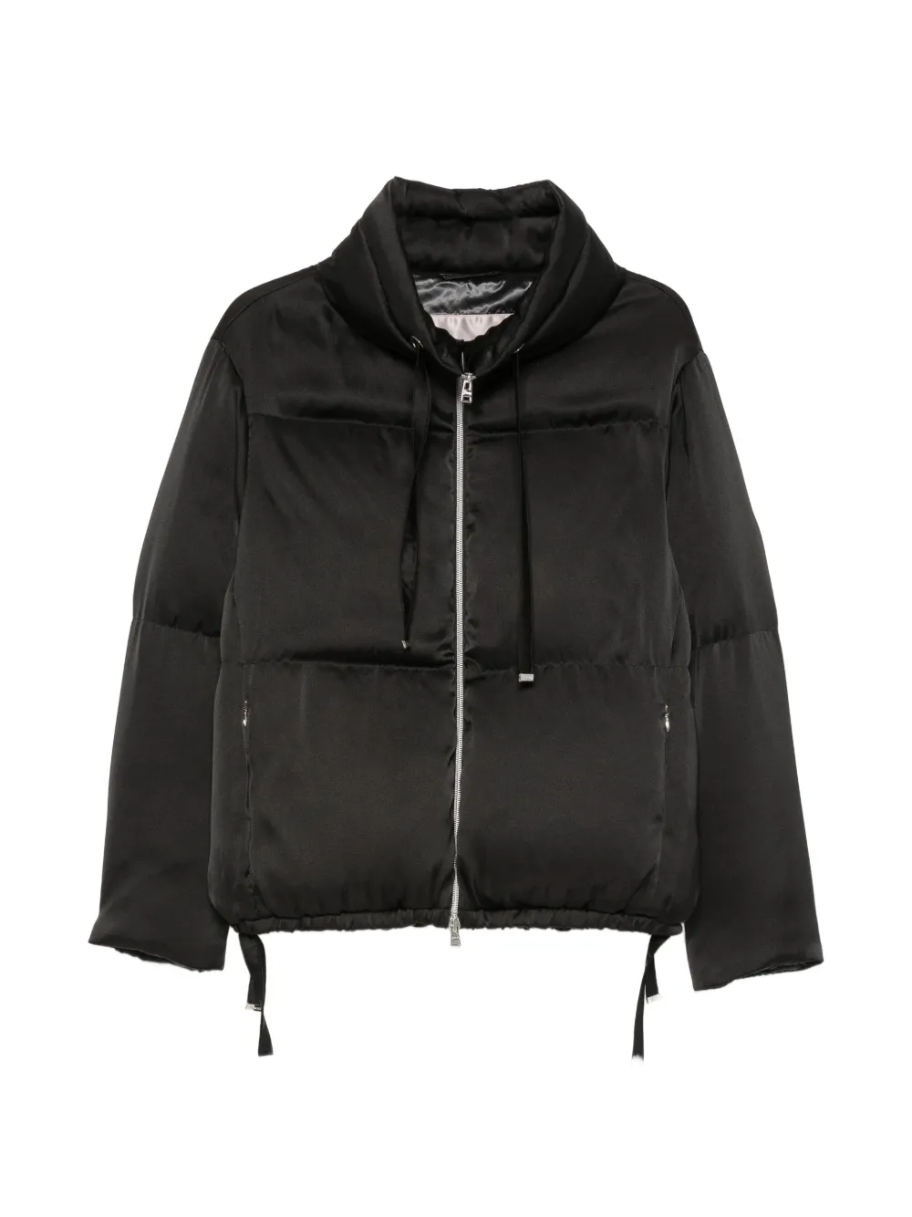 Herno quilted hooded jacket - Nero