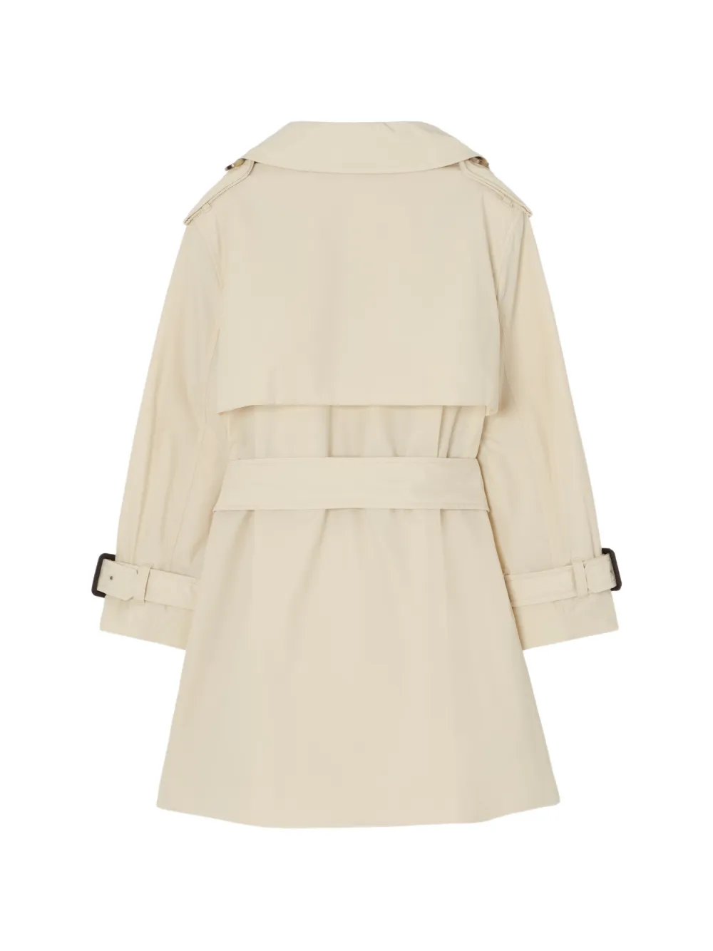 Burberry Kids trenchcoat van stretchnylon Beige