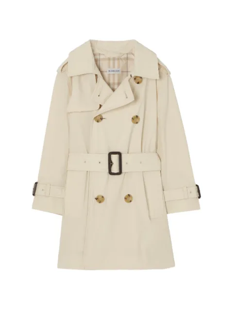 Burberry Kids stretch-nylon trench coat