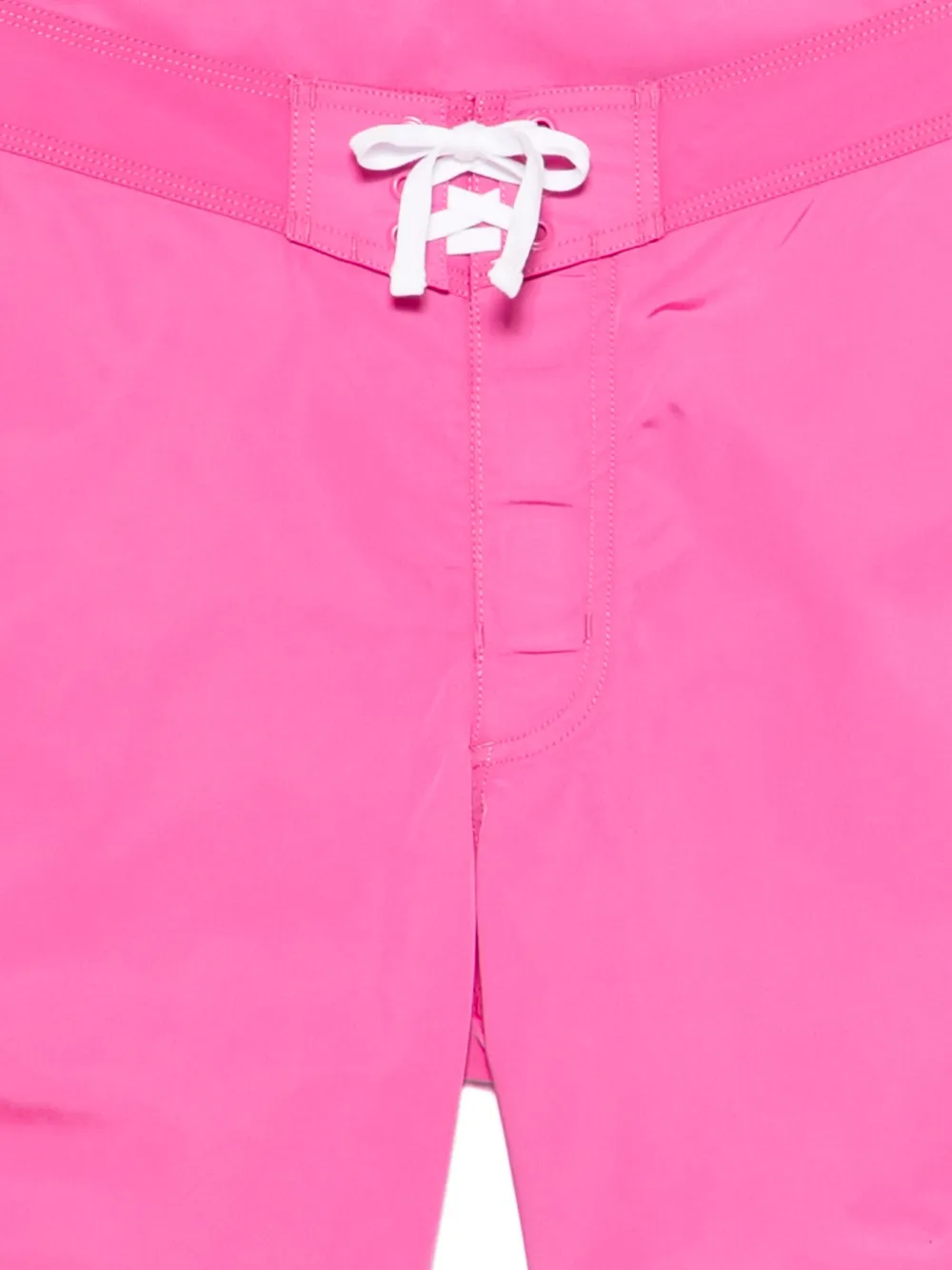 Stüssy Zwembroek met geborduurd logo Roze
