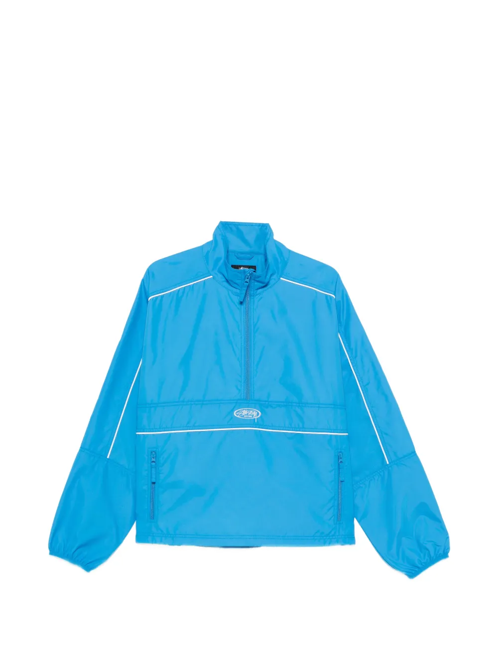 Stüssy Giacca a vento con ricamo - Blu