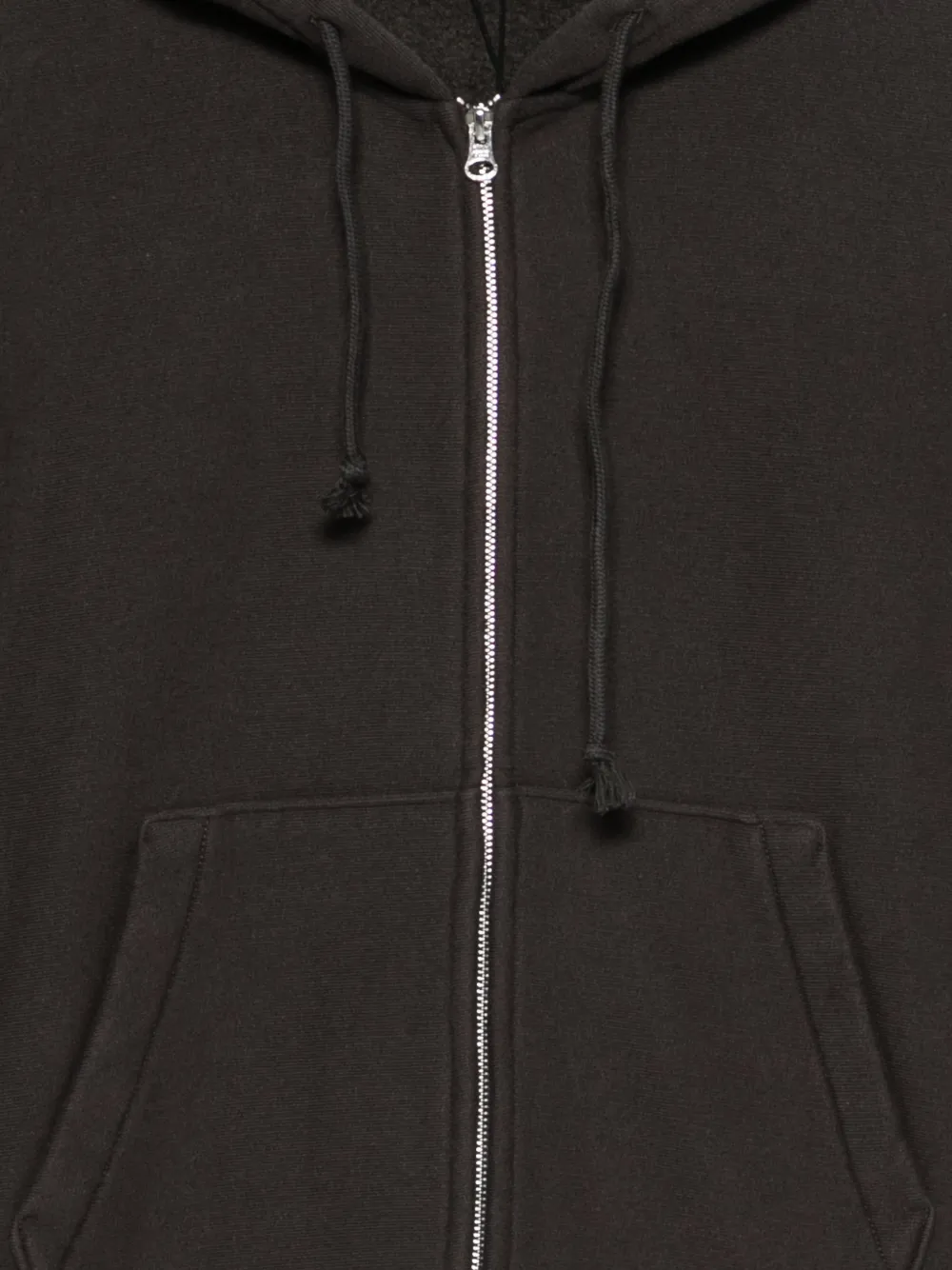 Stüssy Hoodie met rits Zwart