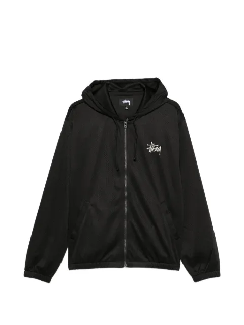 Stüssy logo-embroidered hoodie