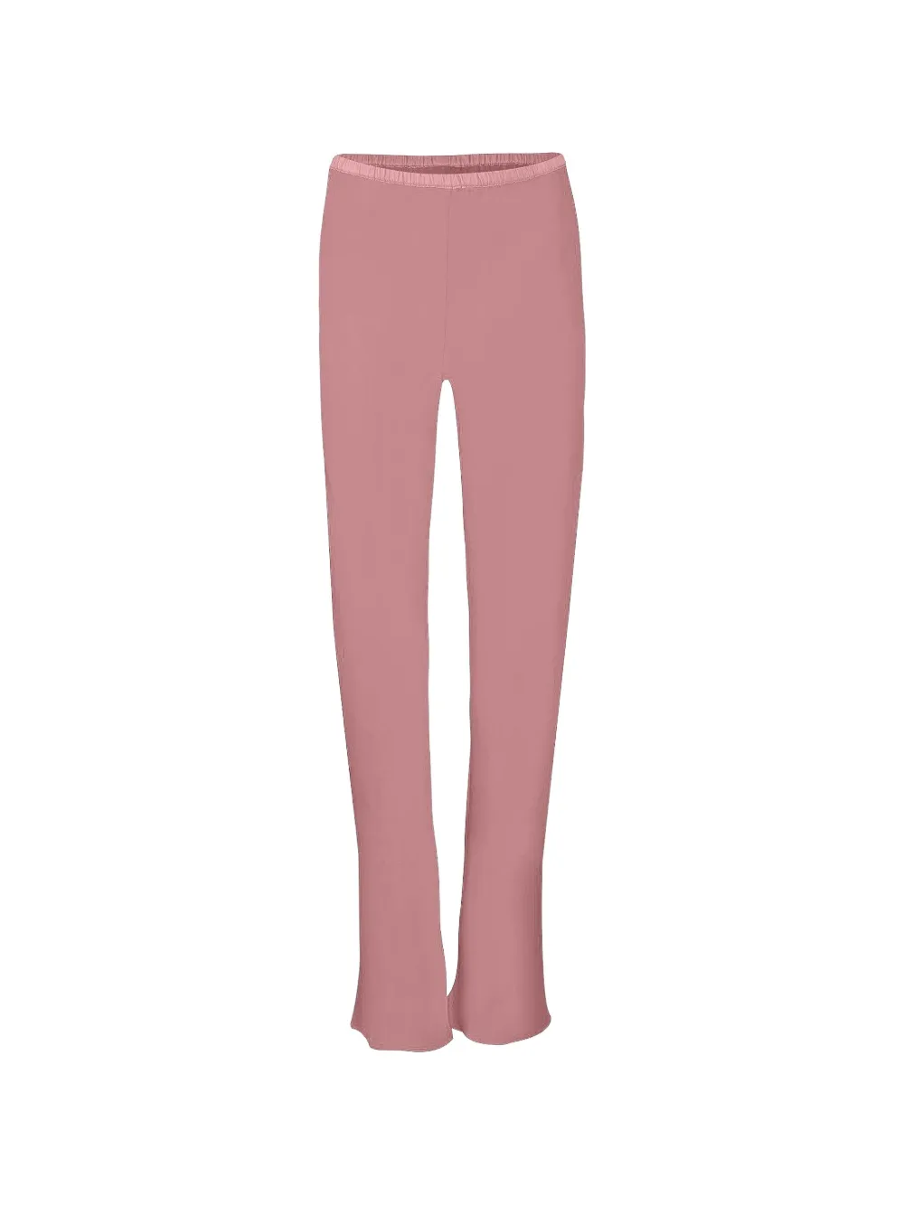 Peter Cohen Weite Hose mit Diagonalschnitt - Rosa