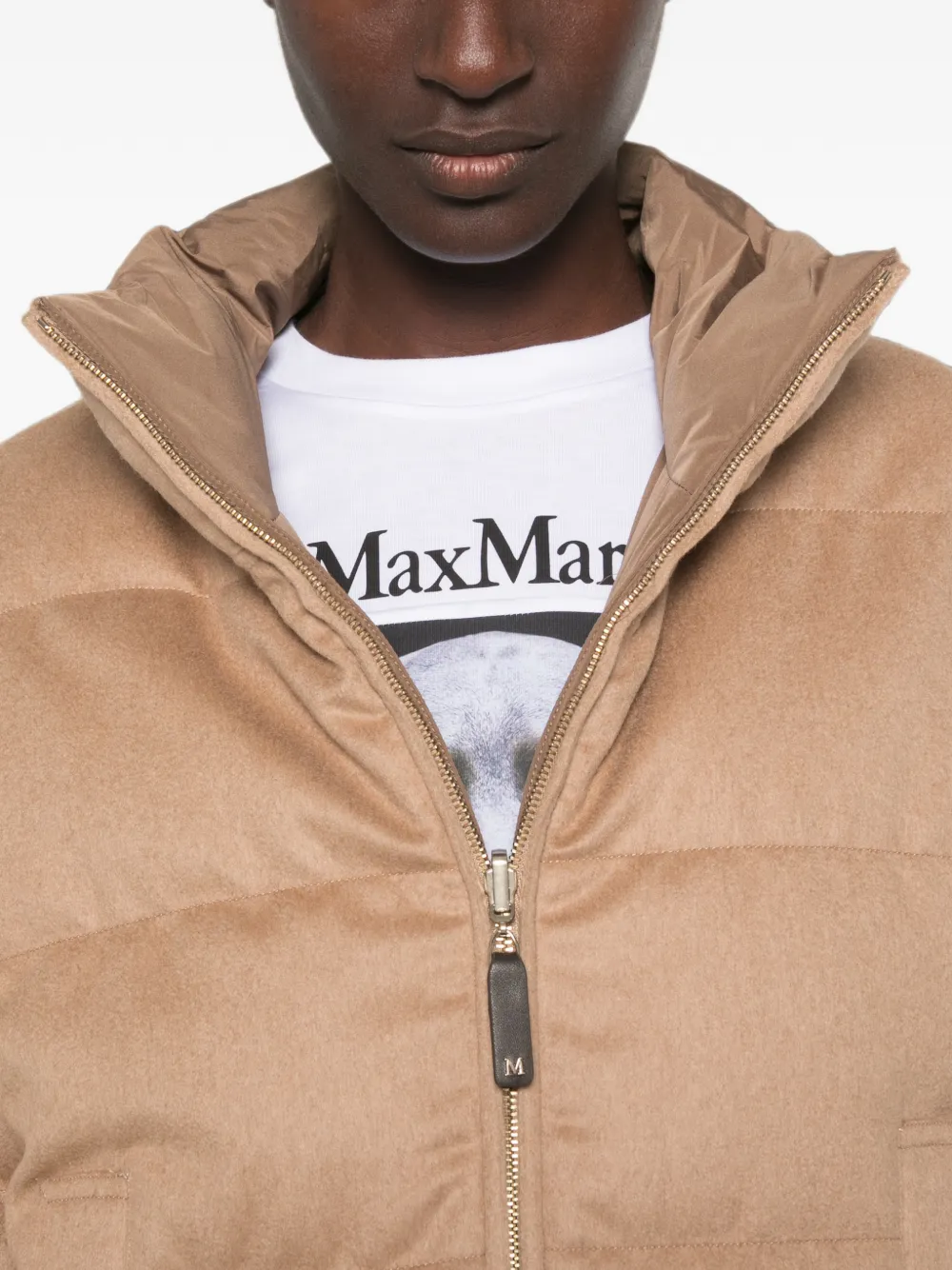 Max Mara Gewatteerd jack Beige