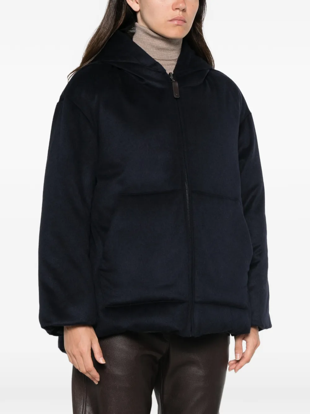Max Mara The Cube gewatteerd jack Blauw