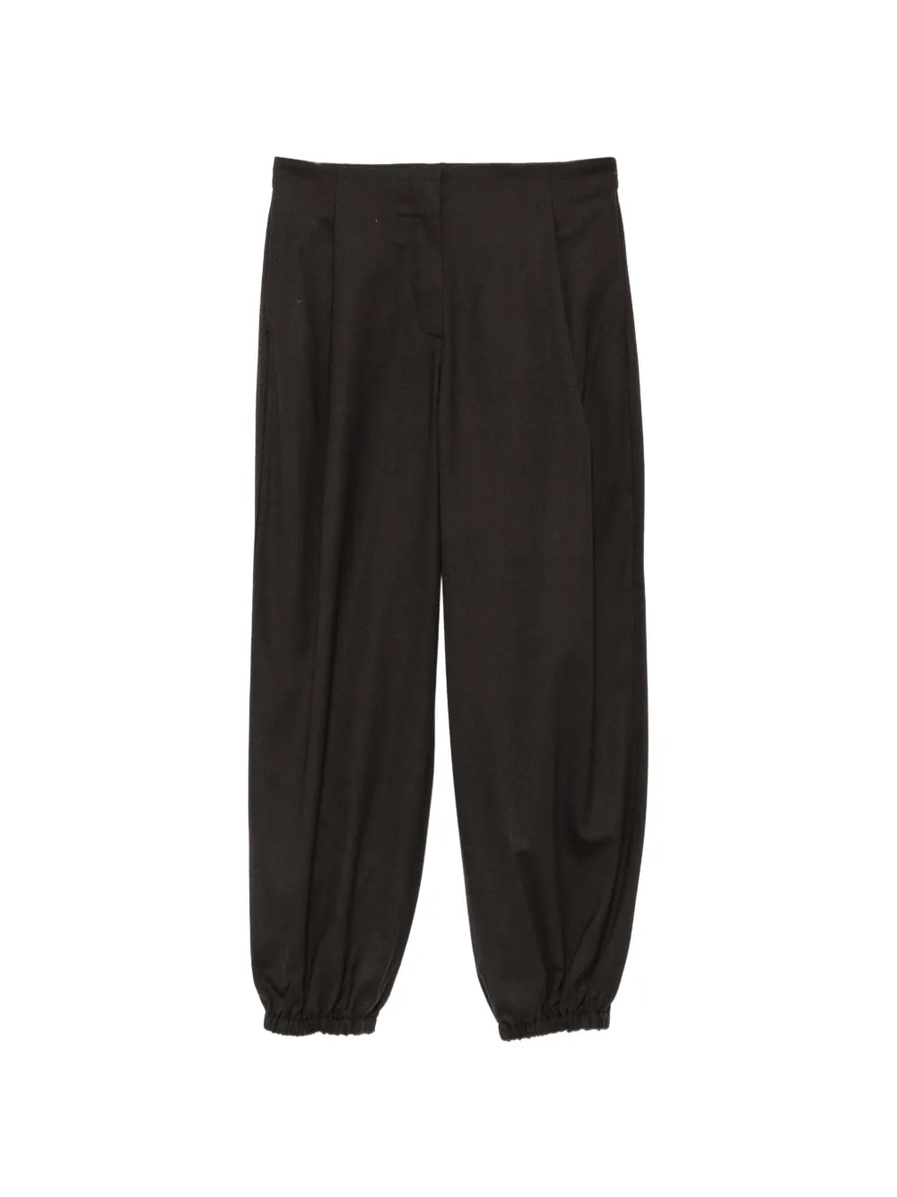 Max Mara Pergola broek met toelopende pijpen Bruin