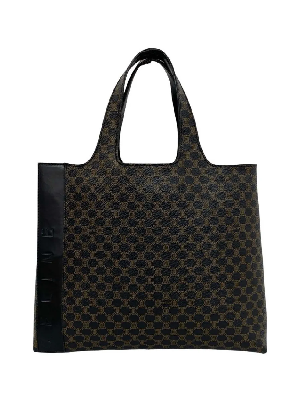 Celine Pre-Owned 2000 Macadam Coated Canvas tote bag - Black
