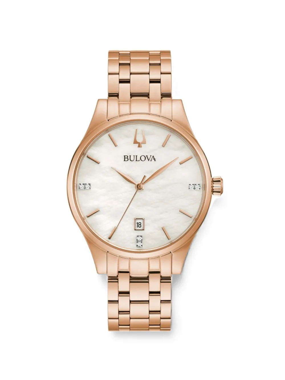Bulova Classic 36mm Watch In White