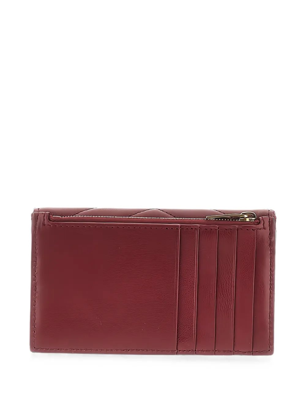  Saint Laurent Tarjetero Cassandre - Rojo 