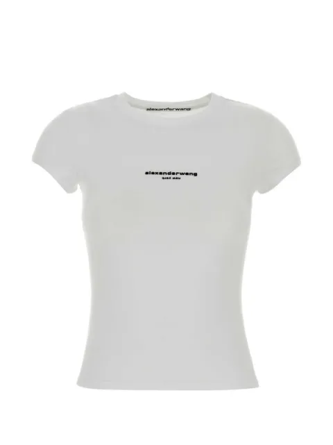 Alexander Wang logo-print short-sleeve T-shirt