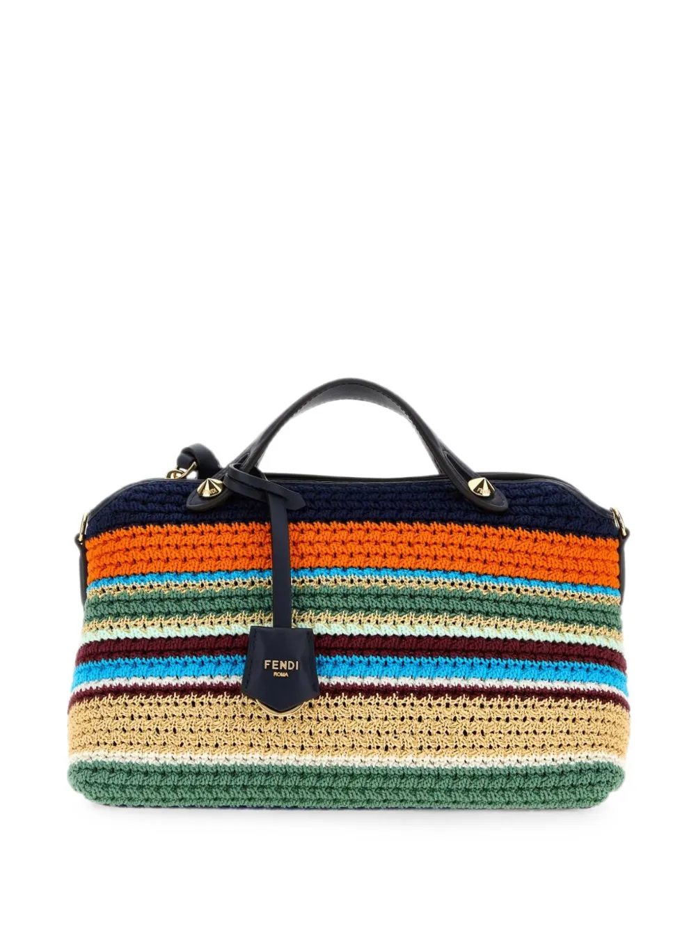 FENDI medium By The Way crochet tote bag - Blue