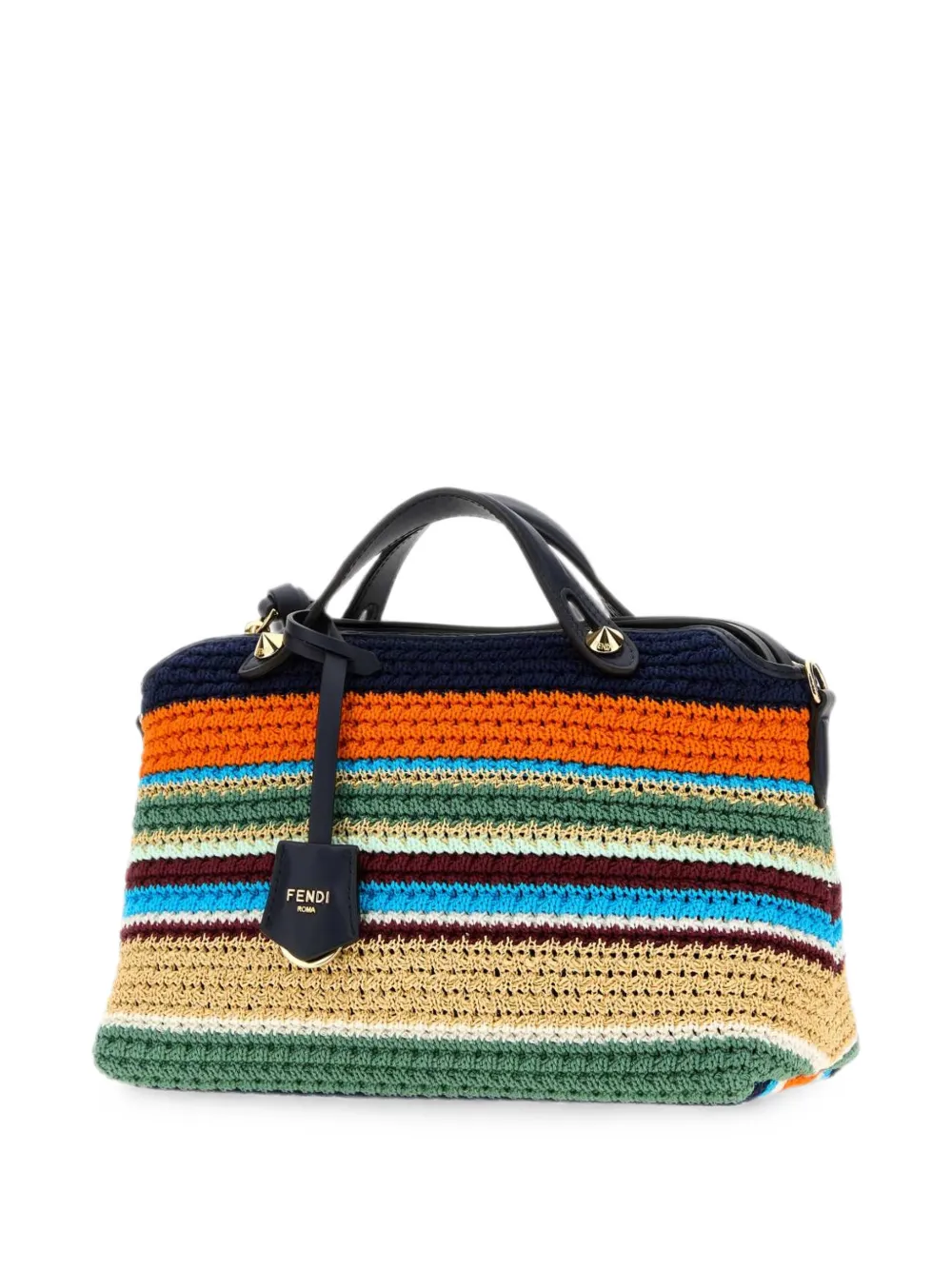 FENDI Medium By The Way Crochet Tote Bag | Blue | FARFETCH