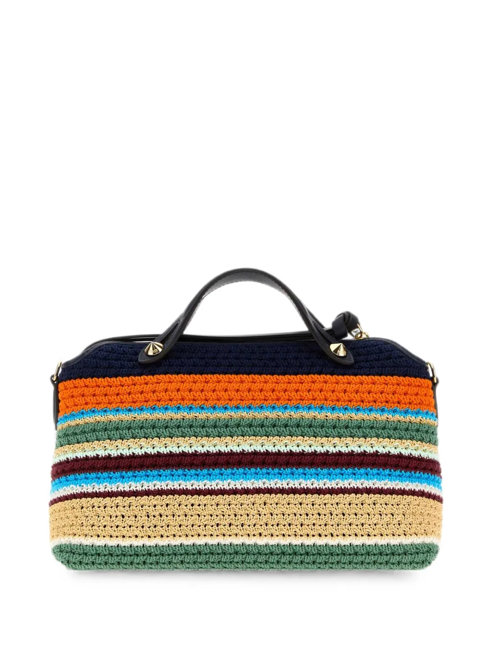 FENDI Medium By The Way Crochet Tote Bag | Blue | FARFETCH