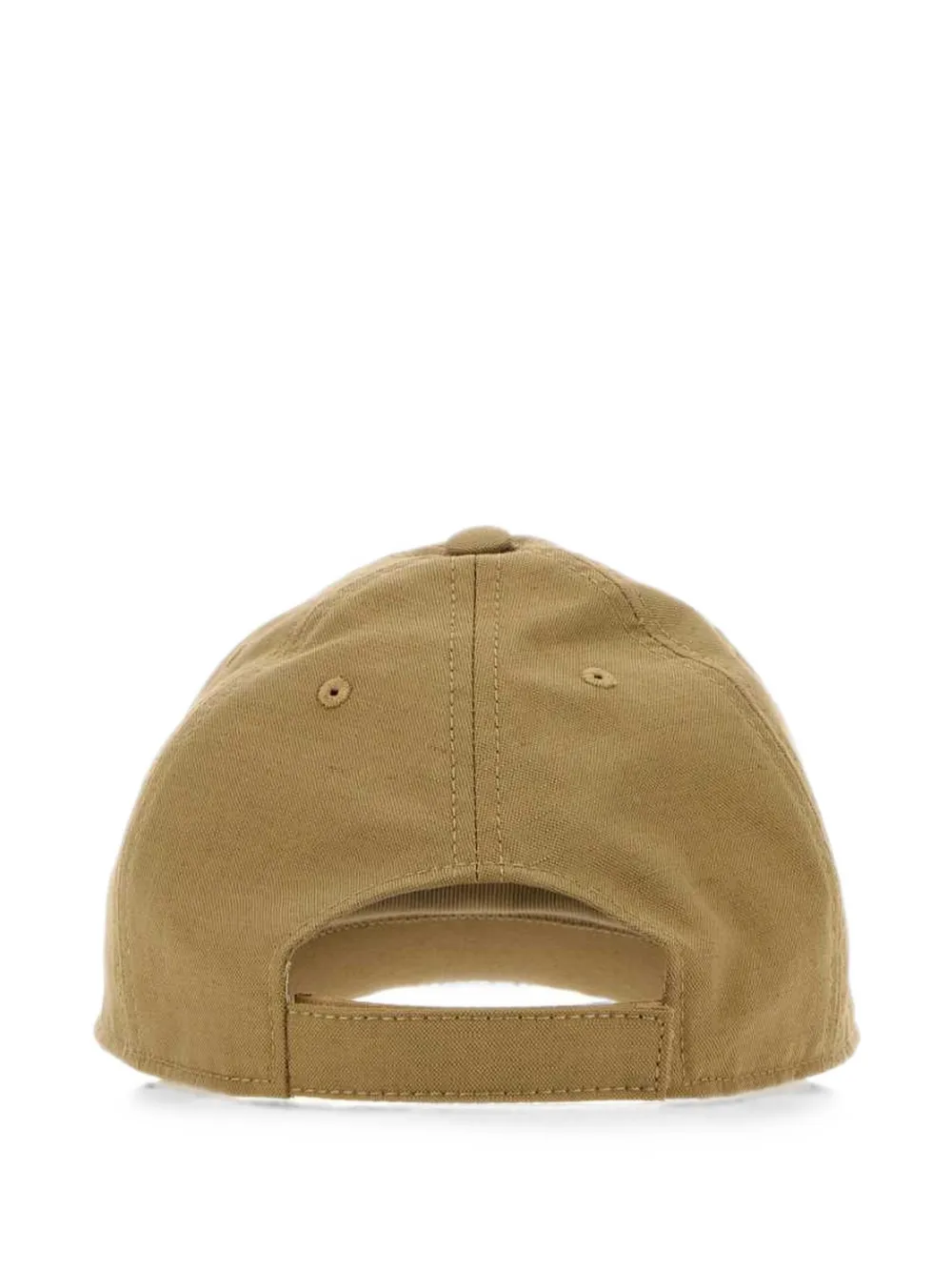 FENDI Honkbalpet met logoplakkaat Beige