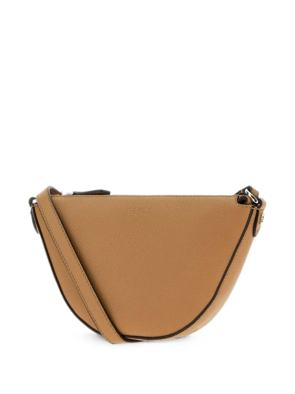FENDI Melon leren mini-schoudertas Bruin