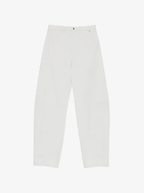 Herno diagonal-pocket trousers