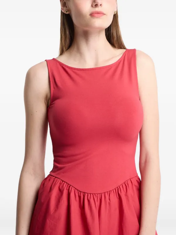 gap red mini dress Bubble Mini Dress
