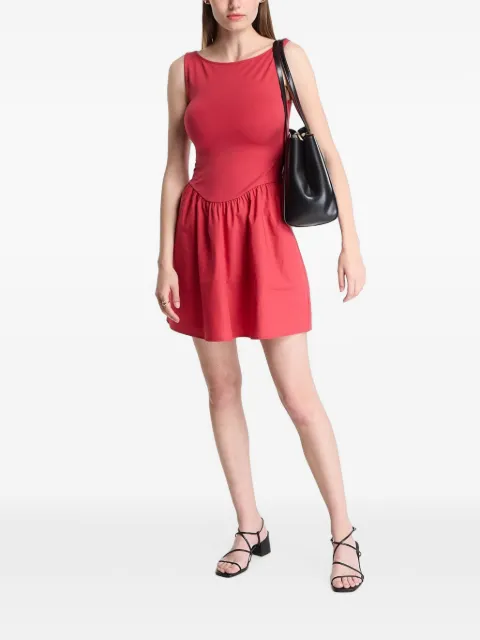 GAP sleeveless gathered mini dress
