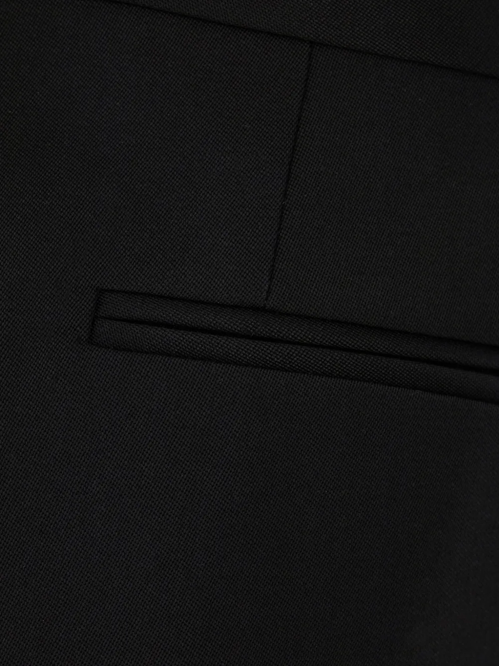 The Row Trino Tailored Trousers in Black, view 3